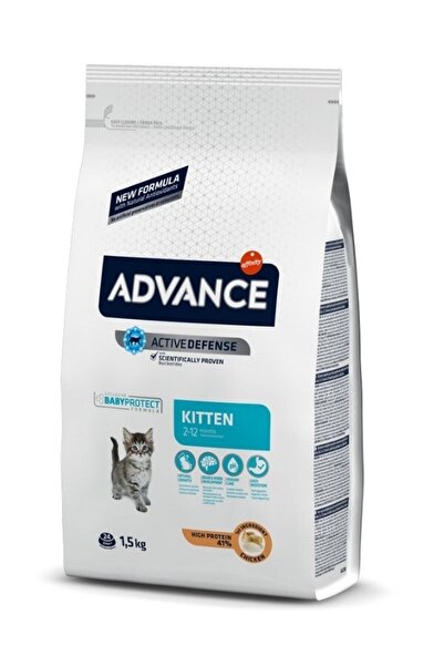 Advance Kitten Tavuklu Yavru Kedi Maması 1,5 Kg
