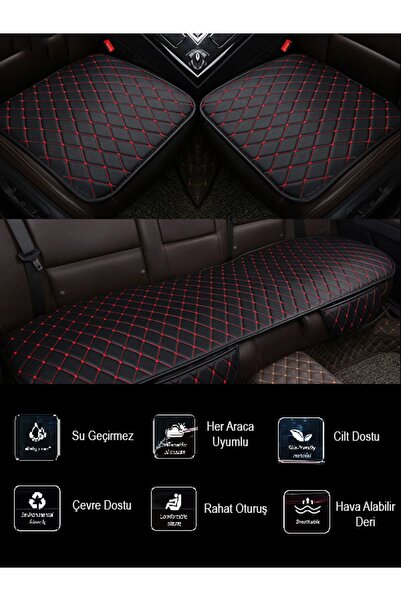 Generic Brand وسادة مقعد بدلة أمامية وخلفية لسيارة Volkswagen Jetta Mk3 (Vent...