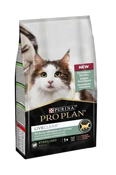 Purina Live Clear Somonlu Kısırlaştırılmış Kedi Maması