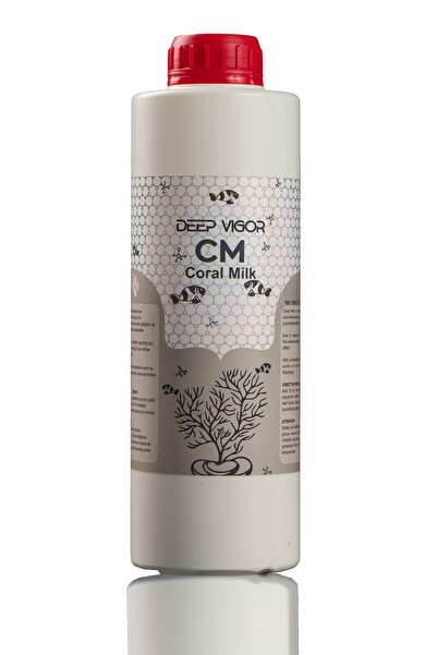 - Coral Milk- 1000 Ml Mercan Yemi - Mercan Sütü - Lps-sps Mercan Gelişimi- Tuzlu Su