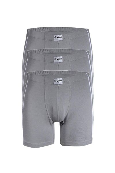 YILDIZ Ανδρικά Modal Piping Boxers 3 συσκευασιών
