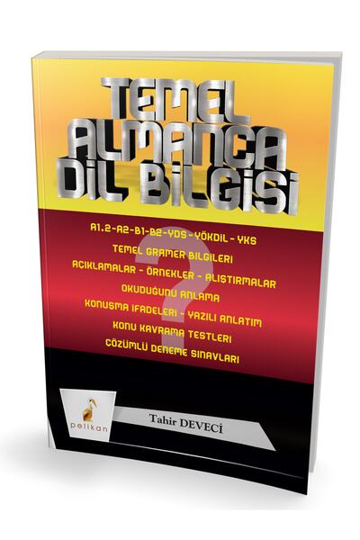 Pelikan Kitabevi قواعد اللغة الألمانية الأساسية من Pelikan - منشورات Tahir De...