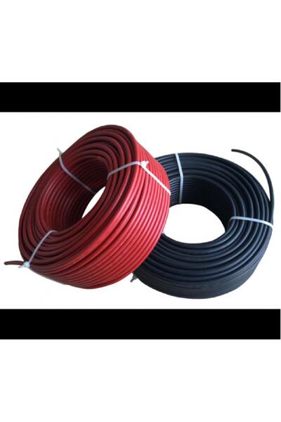 Ünal 20 m 6mm2 solar kablo siyah