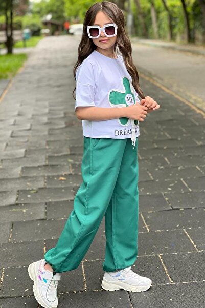 Riccotarz Παιδική αθλητική φόρμα με λαιμόκοψη Crew με στάμπα λεπτομέρεια από σχοινί