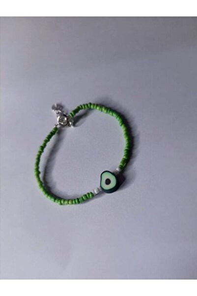 muptejewelry Mupten Women's Nature's Symbol: Avocado Detailed, Green Beaded B...