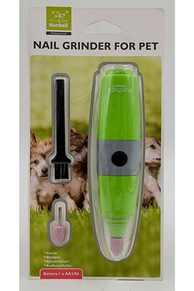 Nunbell Kedi Ve Köpekler Için Pilli Tırnak Törpü Seti