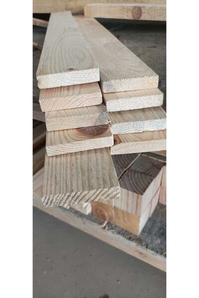 Ahşap (5x7 cm x 225 cm 10 Adet) Ladin Çıta Ahşap Taslak Tahta Blok ve Kereste