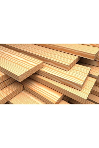 Ahşap (8 Cm X 8 Cm X 75 Cm) Silinmiş Çam Çıta, Tahta , Taslak , Kereste Ve Bl...