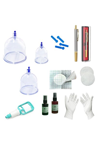 MediGreen Yeni Başlayan Hacamat Seti - Tekli Hacamat Kalemi - Hacamat Yapmak ...