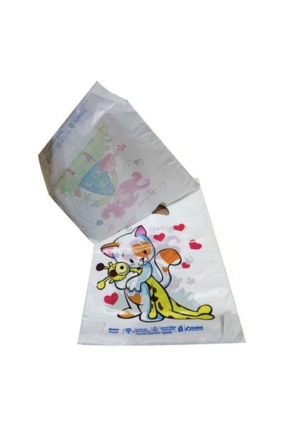 ECOPLAST Mixed Pattern Block Bag 20x30 cm 100's