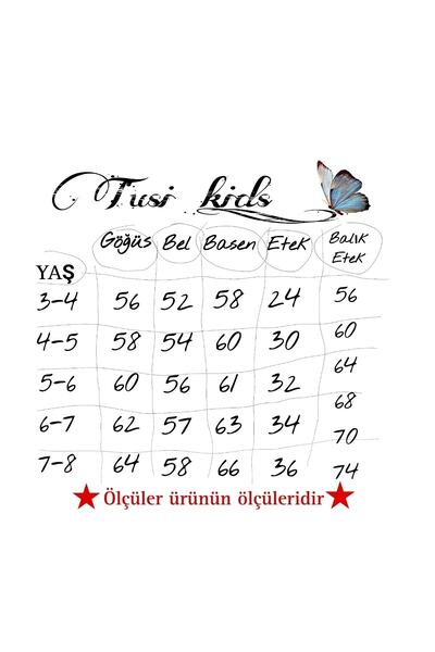 Tusi kids Deniz Kızı Kostümü