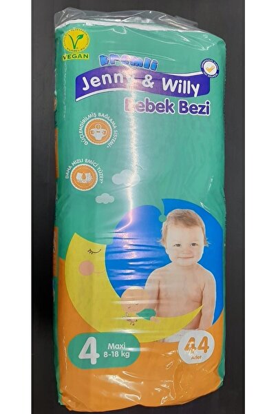 Jenny & Willy Bebek Bezi Maxi (8-18 Kg) 44 Lü