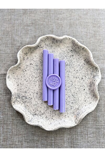 Gül Mum Mühür Mumu(lavanta)