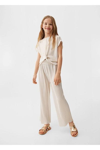 MANGO Kids Tricou plisat