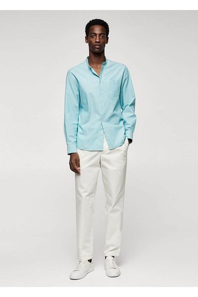 MANGO Man Πουκάμισο με κολάρο Judge Slim Fit