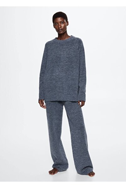 MANGO Woman Овърсайз трикотажен пуловер