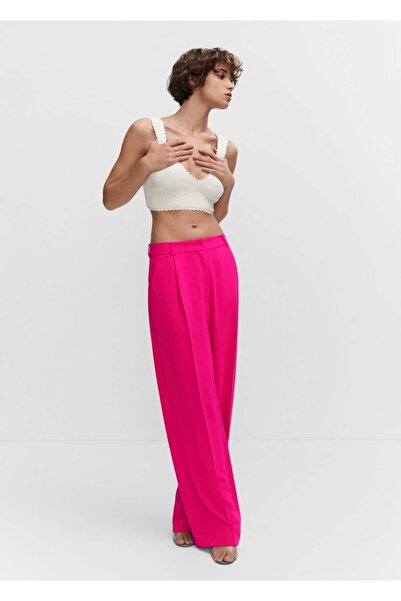 MANGO Woman Pensli Palazzo Pantolon