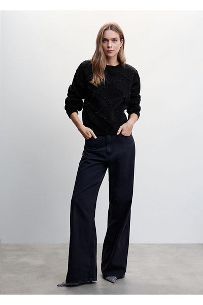 MANGO Woman Lureks Detailed Sweater