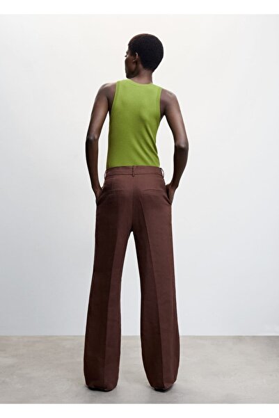 MANGO Woman Askılı Örgü Üst