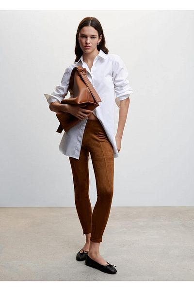 MANGO Woman Κολάν σουέντ