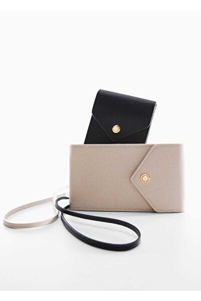 MANGO Woman Button Closure Case