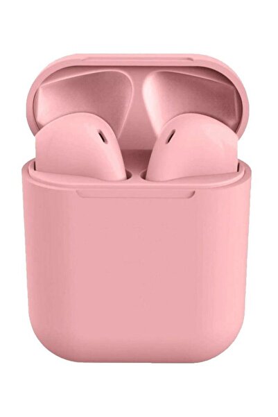 POLYGOLD Pembe Tws I12 Tws Ios Android Universal Hd Ses Kalitesi Bluetooth Ku...
