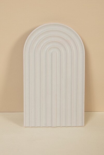 Handmeight قاعدة أكواب خرسانية بلون رمادي قوس قزح / رف عرض / صينية