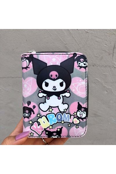 Köstebek Anime Fantasy Magic Color Short Wallet