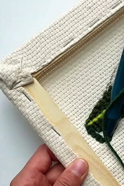 KanvasSepeti 20x50cm 5 Adet3x2cm Kalınlık Nakış,tuval,kanvas Gerdikmek Için Ş...
