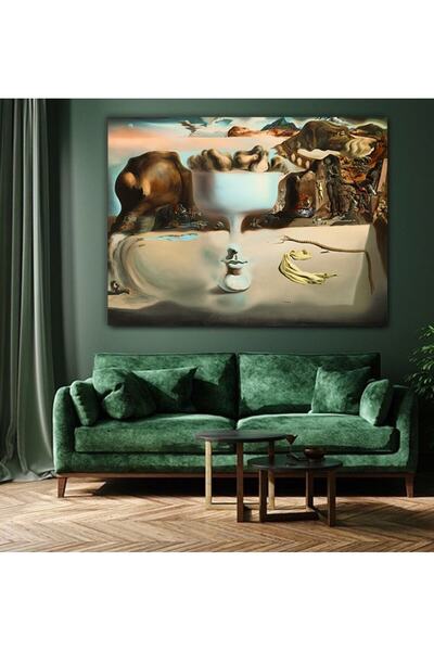 KanvasSepeti Salvador Dali Yüzün Belirginleşmesi Kanvas Kanvas Canvas Tablo