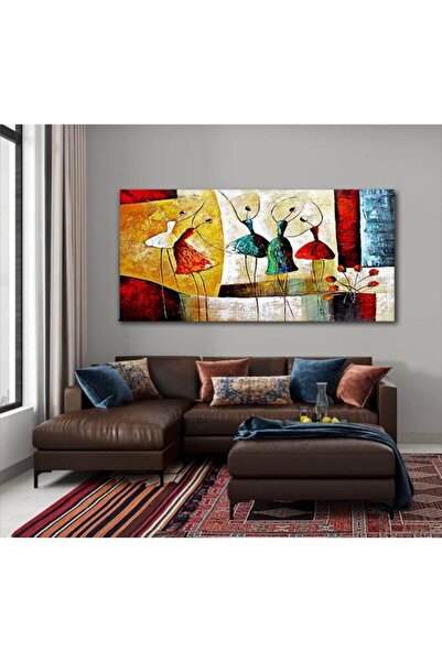 KanvasSepeti Pictură în ulei Aspect Dans spaniol Pânză Pânză Pictură pe pânză