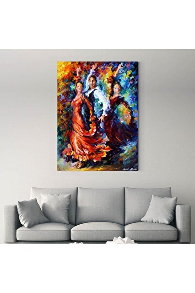 KanvasSepeti Ulje na platnu Izgled apstraktnih igrača Platno Slika na platnu