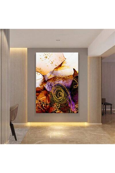 Tablo Deposu Šareni apstraktni smajli na platnu