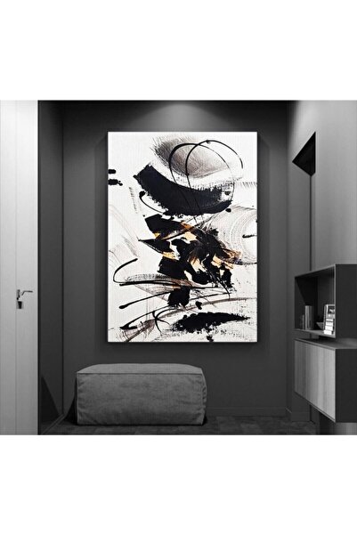 Tablo Deposu Pictură Smiley pe pânză abstractă în formă