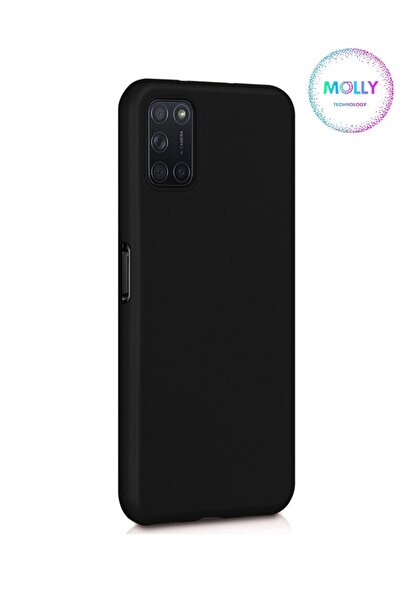 Molly Technology Oppo A72 İçin Siyah Mat Silikon Kılıf