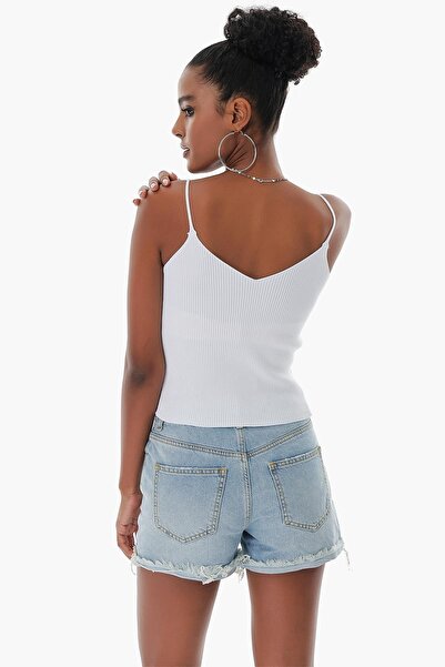 CHUBA Women's Rope Strap Corded Knitwear Athlete White 23s1017