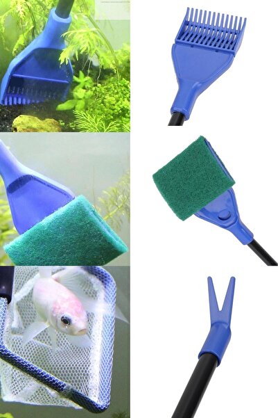 Buffer ® 5 In 1 Akvaryum Tankı Temizleme Seti Akvaryum Bakım Seti