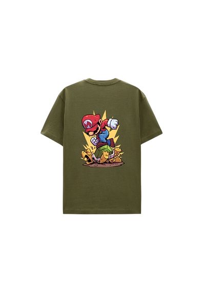 CERENCE AKÇA OKULCUNUZ Unisex oversize μπλουζάκι Super Mario Atari Games Oldschool