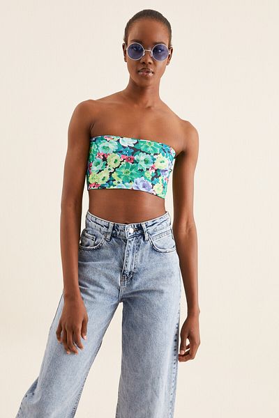 Quincey Crop Top Bustier