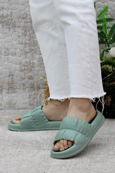 Mehmet Mete EZ0117 Papuci de plajă, mare, piscină, ușoare, confortabile, flexibile, pentru femei