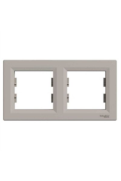 Schneider Electric Asfora Plus Double Frame Bronze