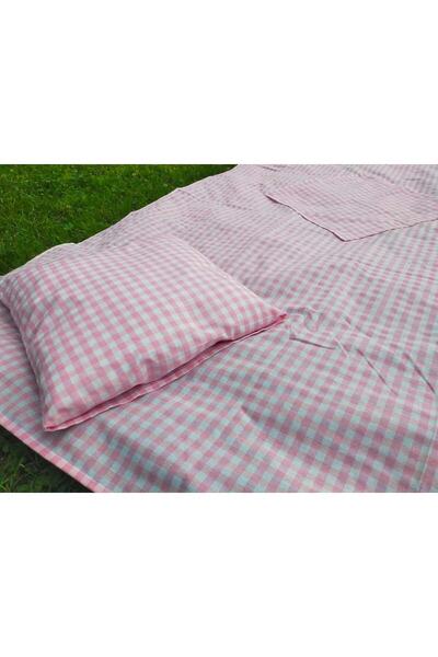 Angels' Collection Pembe Pötikare Masa Örtüsü