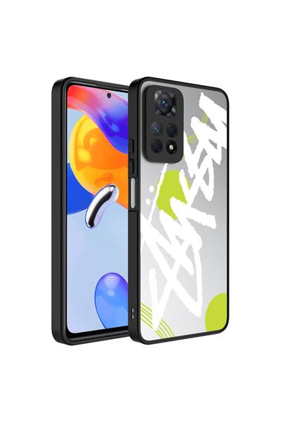 Nezih Case Xiaomi Redmi Note 12 Pro 4G Uyumlu Aynalı Desenli Kamera Korumalı ...