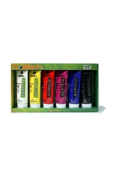 Maries Acrylic Paint Set 6x75ml 819B