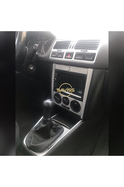 Saviss Volkswagen Bora Uyumlu, Gümüş Gri Full Set Torpido Konsol Maun Kaplama...