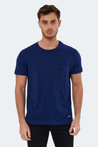 Slazenger Ανδρικό κοντομάνικο μπλουζάκι Navy Blue KAURI