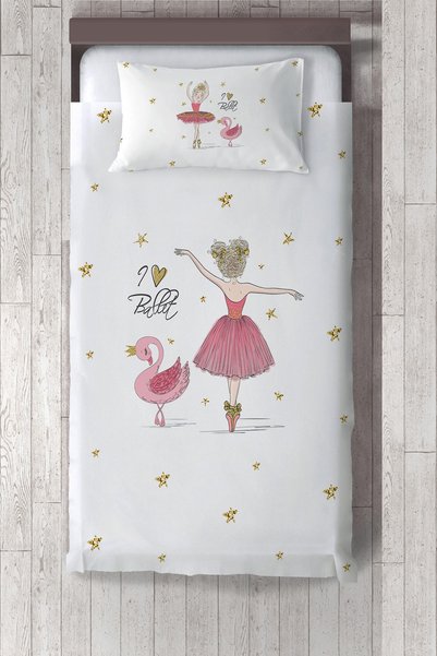 Talia Home  مفرش سرير لغرفة البنات باليرينا TLAY-106