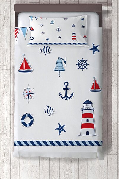 Talia Home  Mixed Sailor Patterned Bedspread TLAY-291