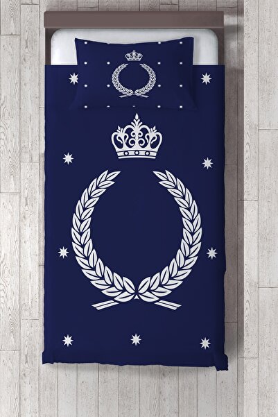 Navy Blue Children And Baby Room BedspreadTLAY-143