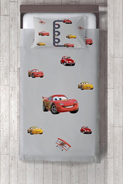 Talia Home  Şimşek Mcqueen Çocuk Odası Yatak Örtüsü TLAY-107